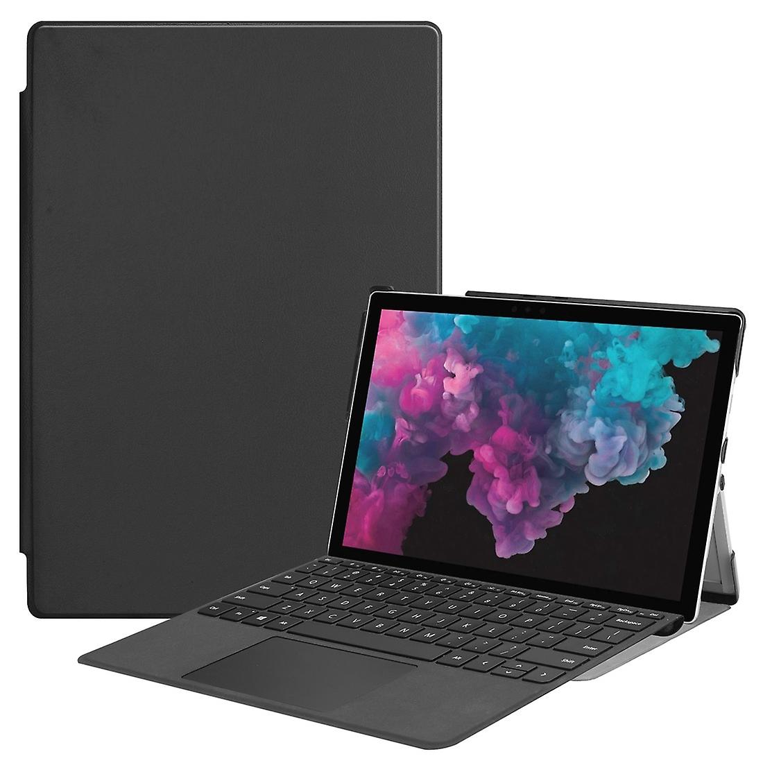 Custer Texture Leather Case for Microsoft Surface Pro 7
