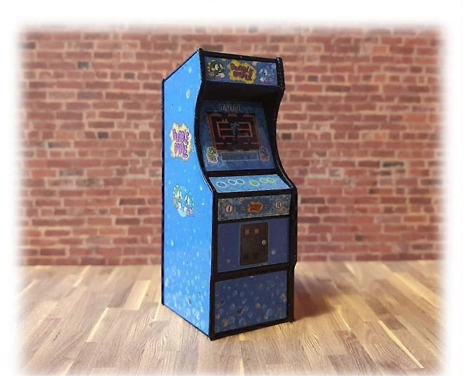 Arcade machine Bubble Bobble 1:32 Track Side Scenery Pub Bar Game Retro WASP