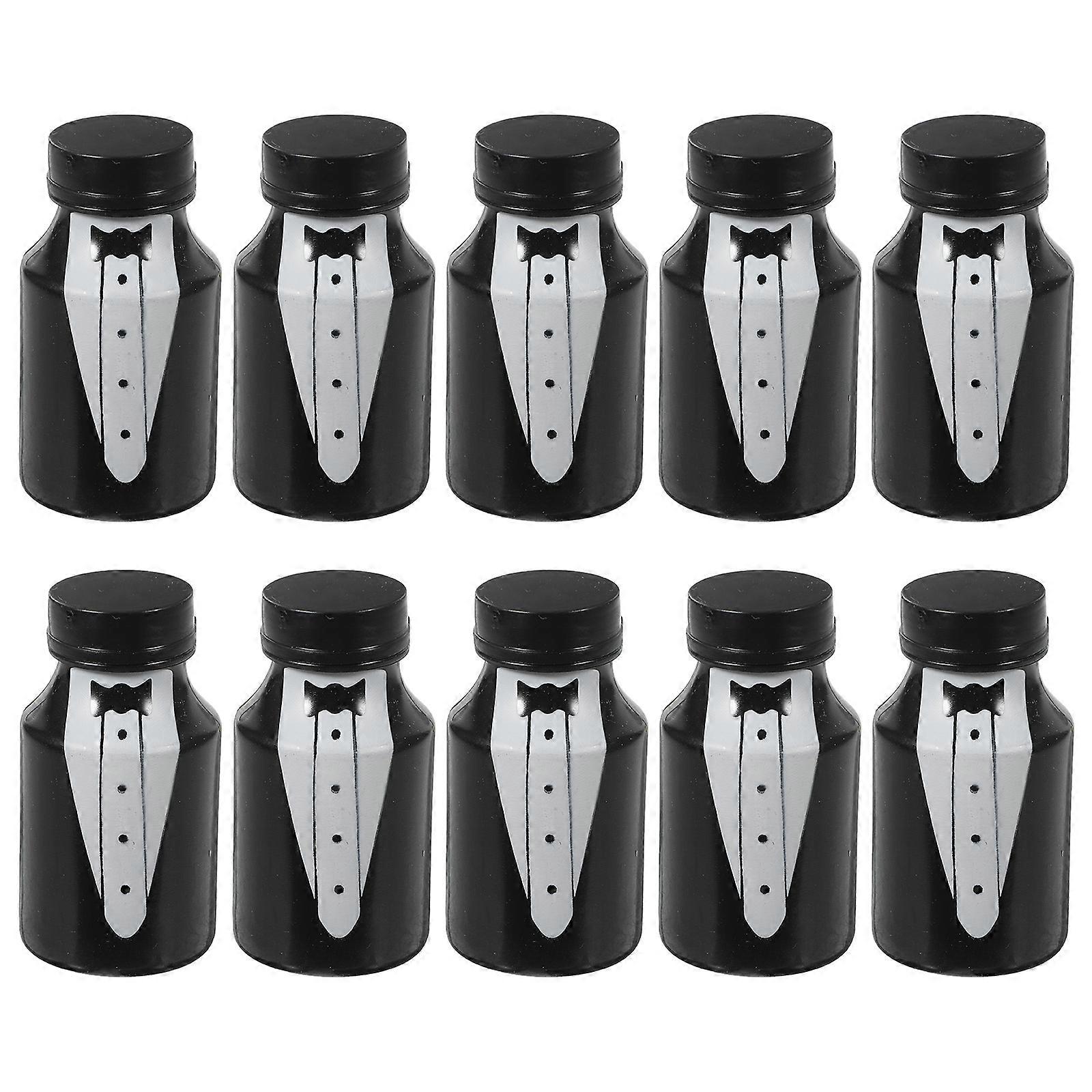 10pcs Mini Bubble Bottles Empty Bubble Bottles Wedding Party Bubble Bottles
