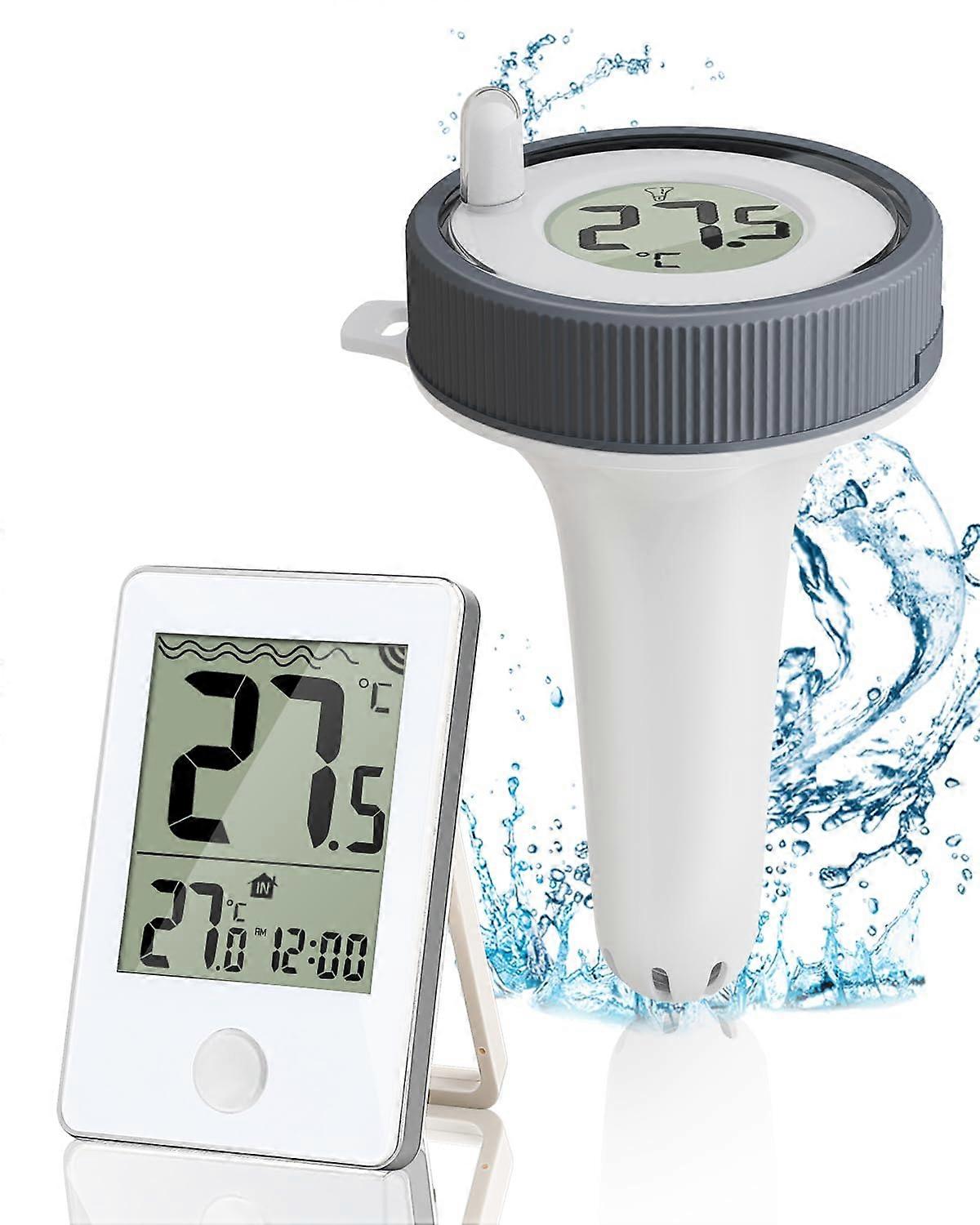 Digital Pool Thermometer Wireless Floating Easy Read IP67