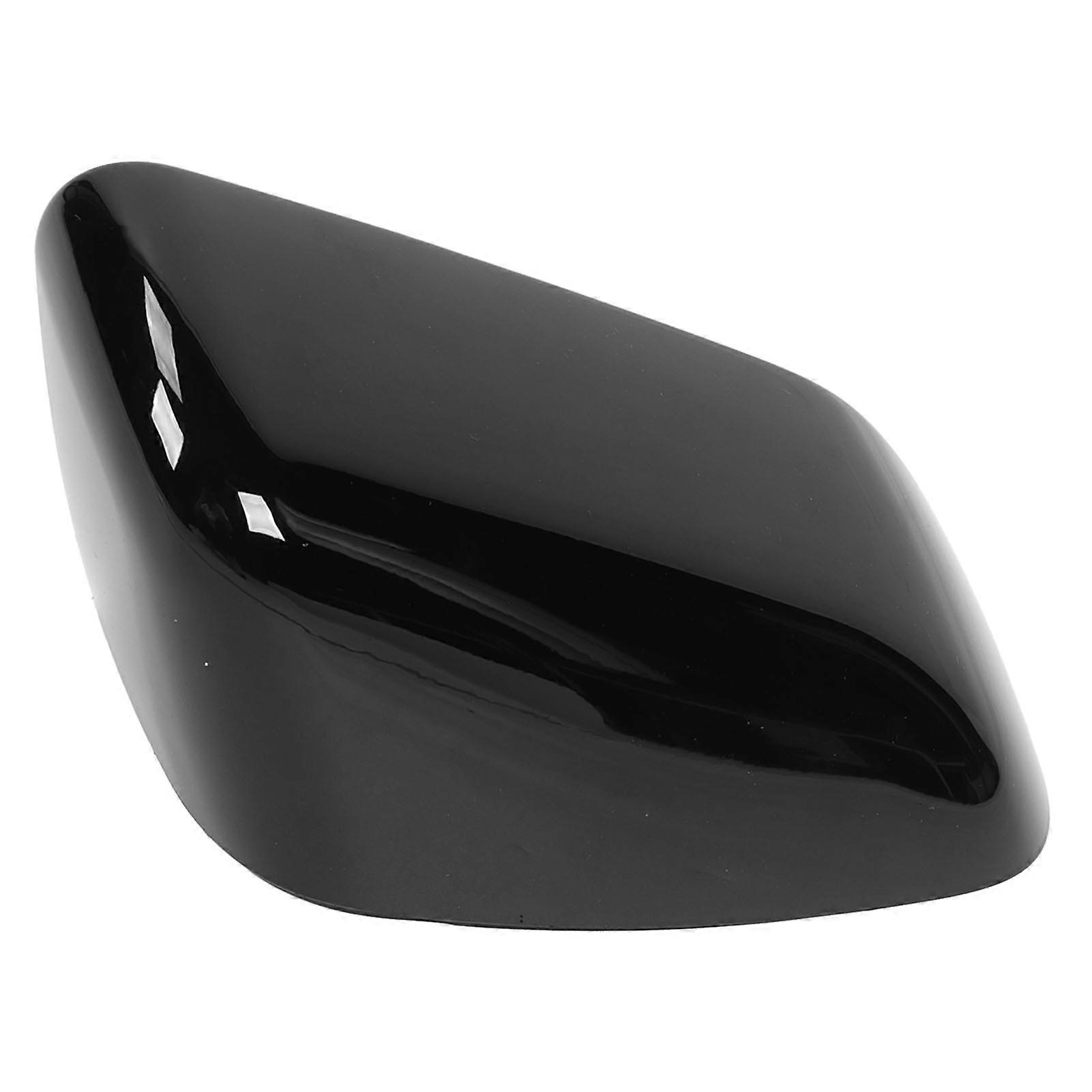 Calotta per specchietto retrovisore, nera lucida, protettiva per specchietto retrovisore esterno per Range Rover LR4 LR2, lato destro (LR019961, LR01505)