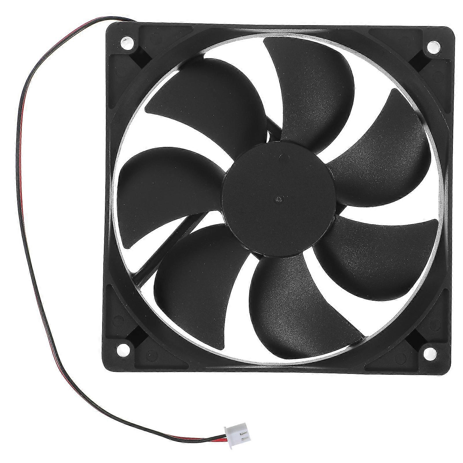 Computer Fan 12cm Computer Radiator 12v Electronic Brushless Dc Cooling Fan