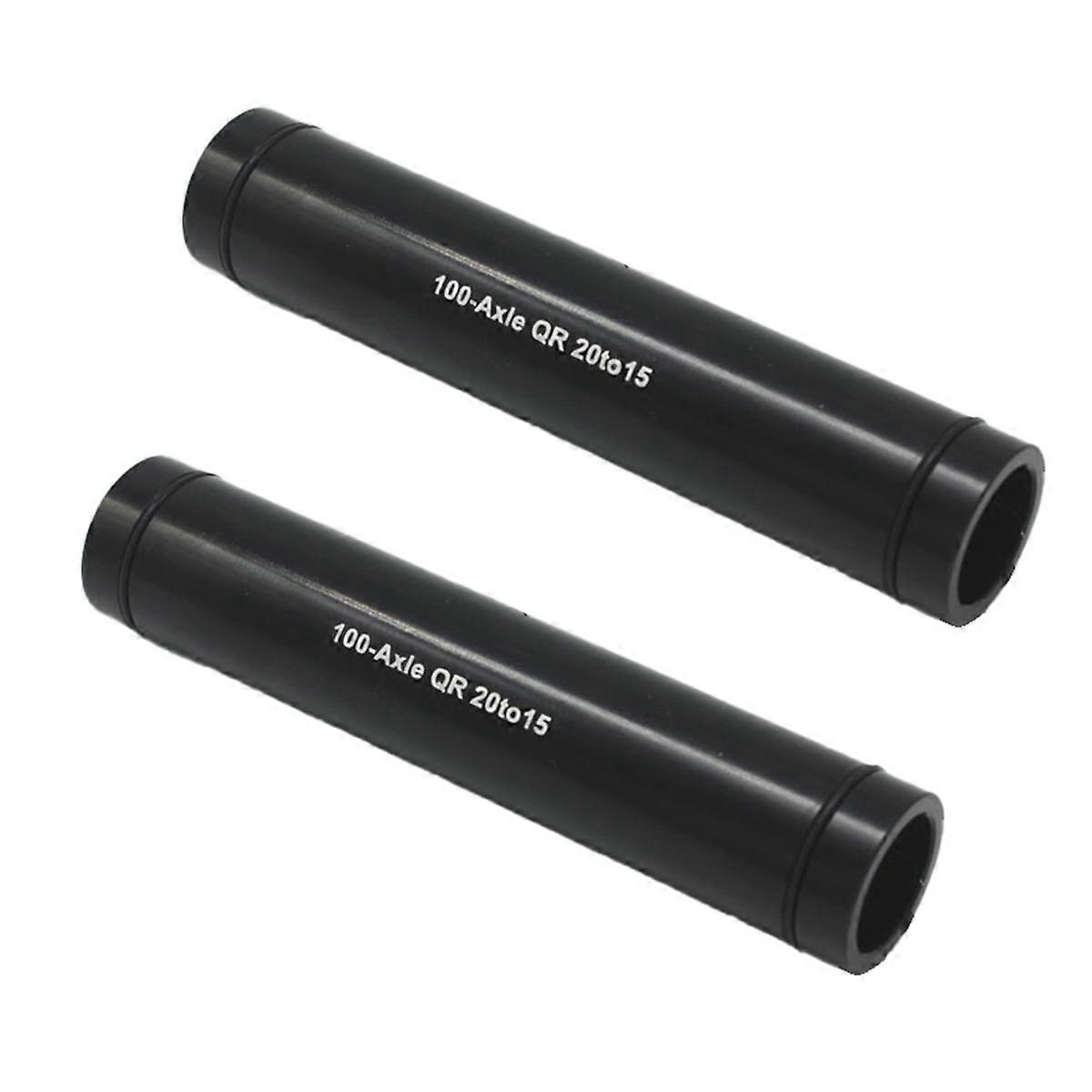 Mountain Bike Bicycle 20mm Thru-Axle Conversion to 15mm Thru-Axle Aluminum Alloy Bicycle Front Fork Thru-Axle