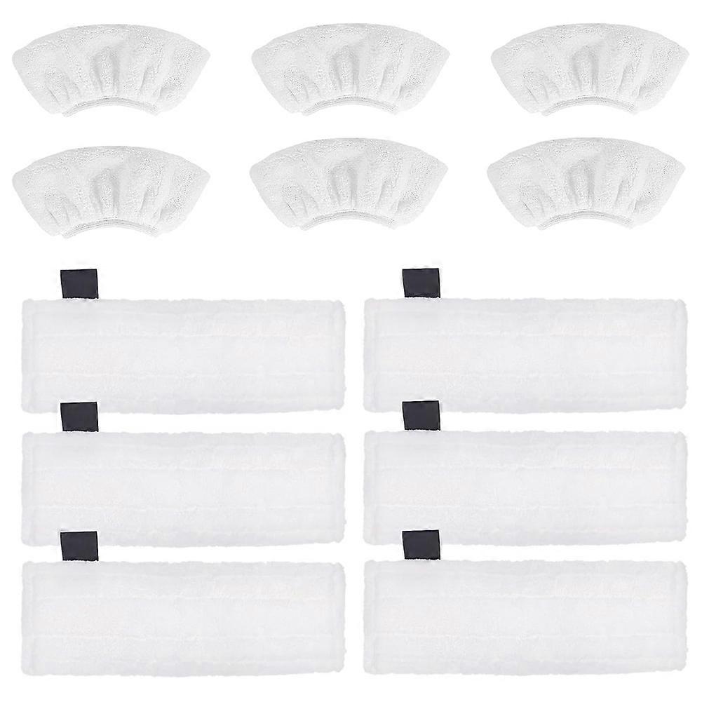 Set de chiffons en microfibre pour nettoyeur vapeur EasyFix SC 1, SC 2, SC 3, SC 4, SC 5, Chiffons de rechange pour nettoyeur vapeur
