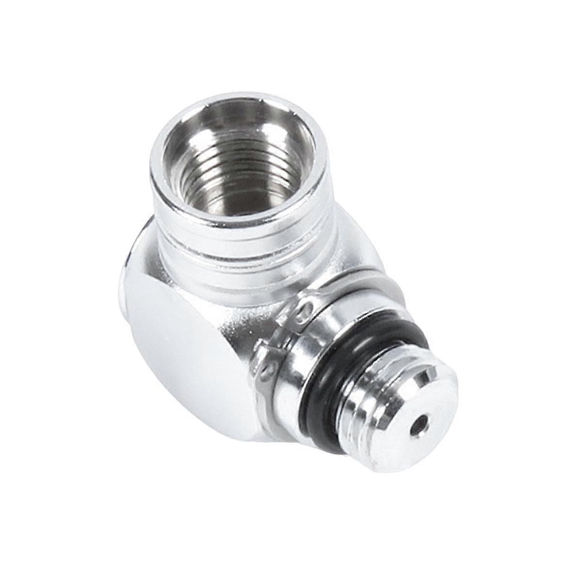 Diving Hose Adapter 360 Degree Adjustable Connector Rotatable Adapters Scuba Diving Regulator Conne