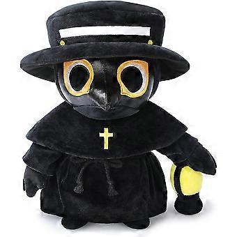 Dokter pluche speelgoed, 16" grote verzwaarde Spook schattige gevulde Plushie kussen pop, zachte grote pluizige Halloween knuffelen kussen Decor, aanwezig voor kinderen en Adu