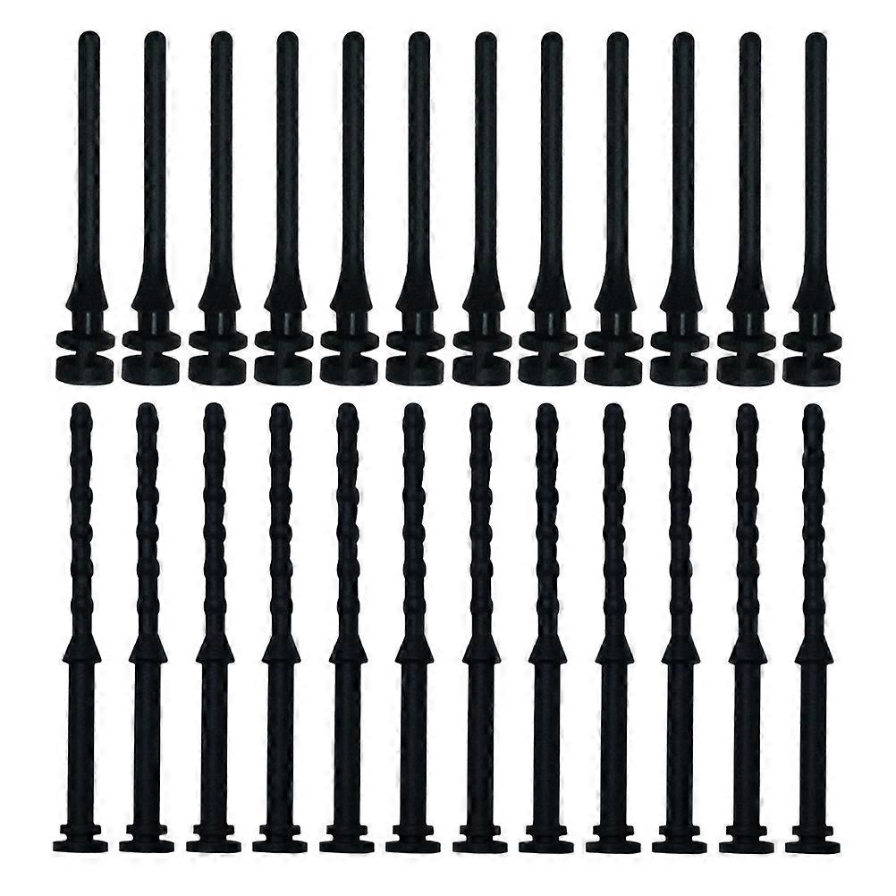 24 Pcs Computer Case Fan Screws PC Anti-shock Screws Computer Anti-noise Screws