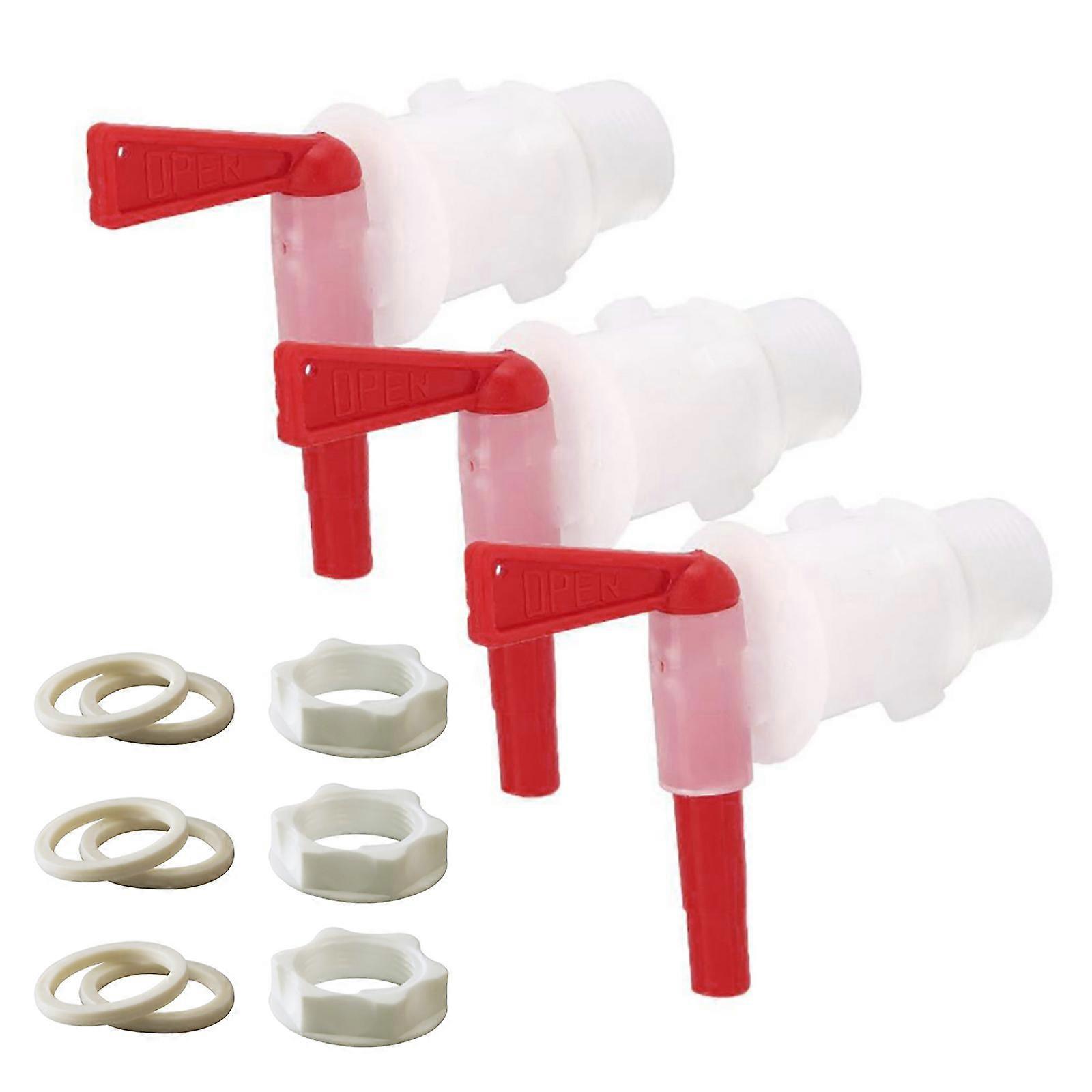 Beer Brewing Bottling Keg Plastic Taps Includes Three Taps Nine Accessories