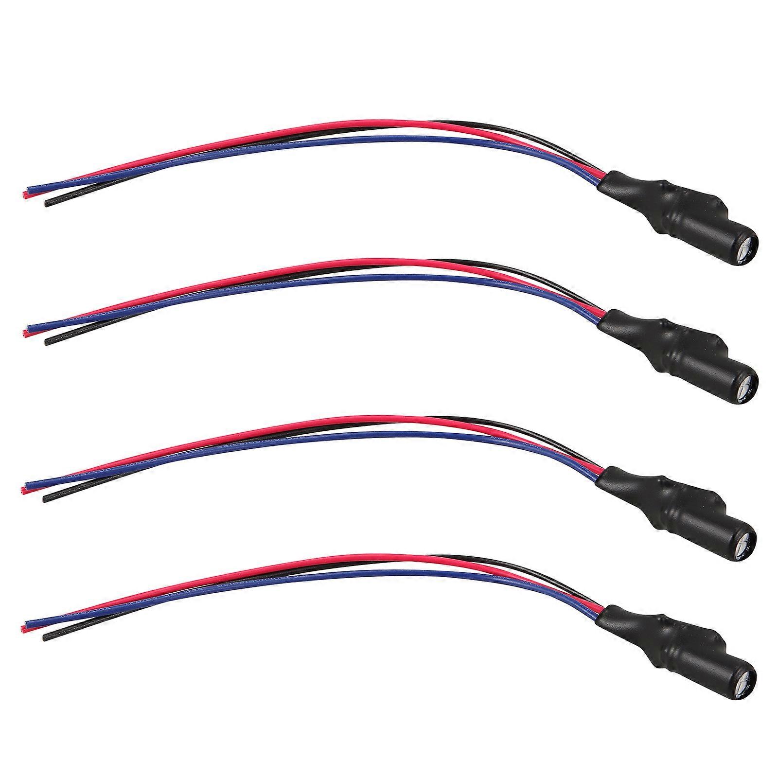 4Pcs Capacitor Filter Wire Cable for Car Rear View Reverse Back Up Camera