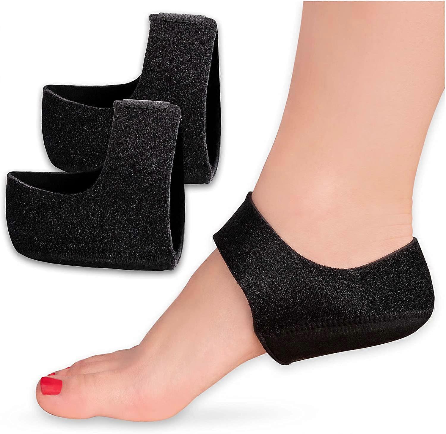 Pair of Heel Spur Insoles Orthopaedic Silicone Heel Protection