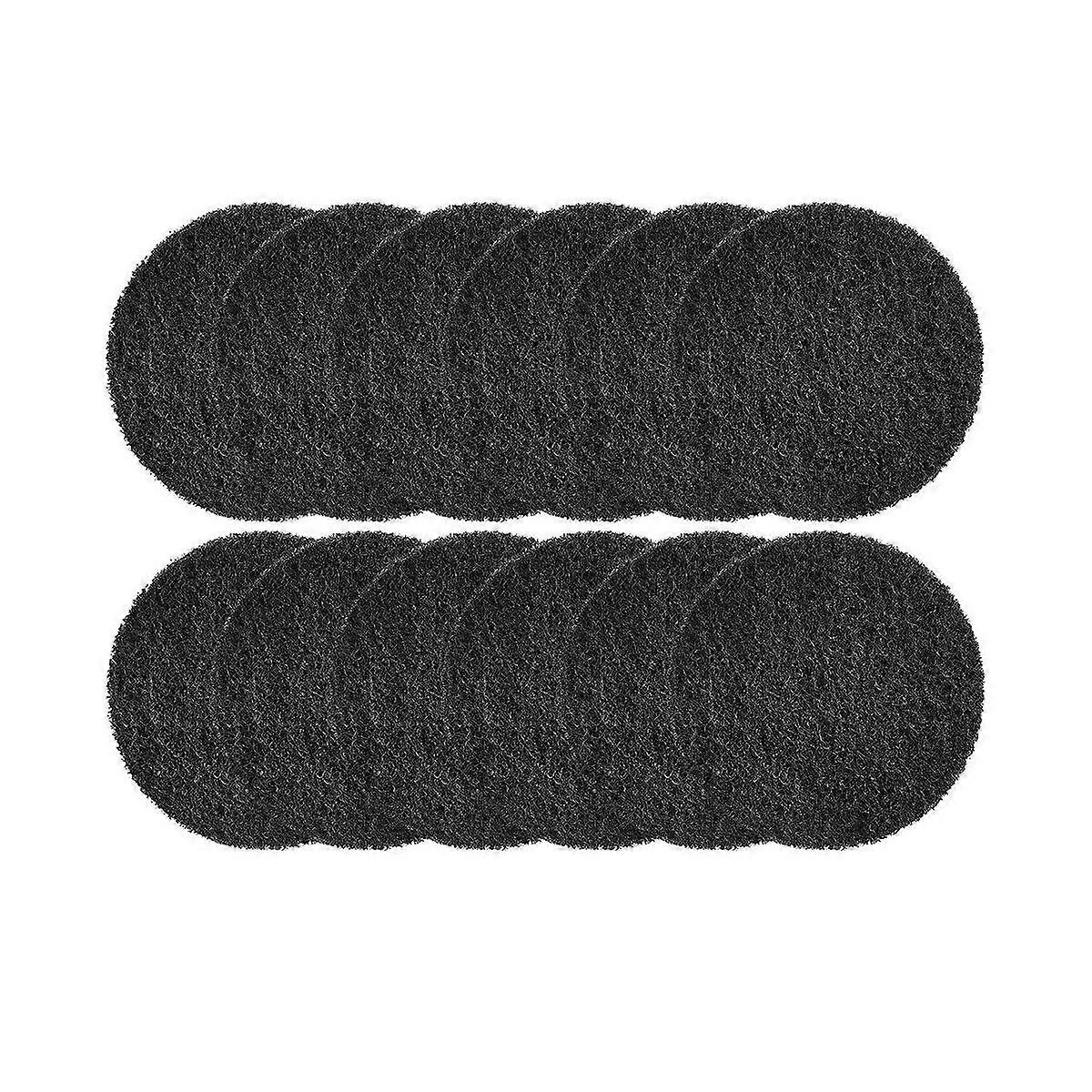 12Pack Trash Can Absorbing Filters, Activated Charcoal Purifying Deodorizer for Trash Cans, Compost