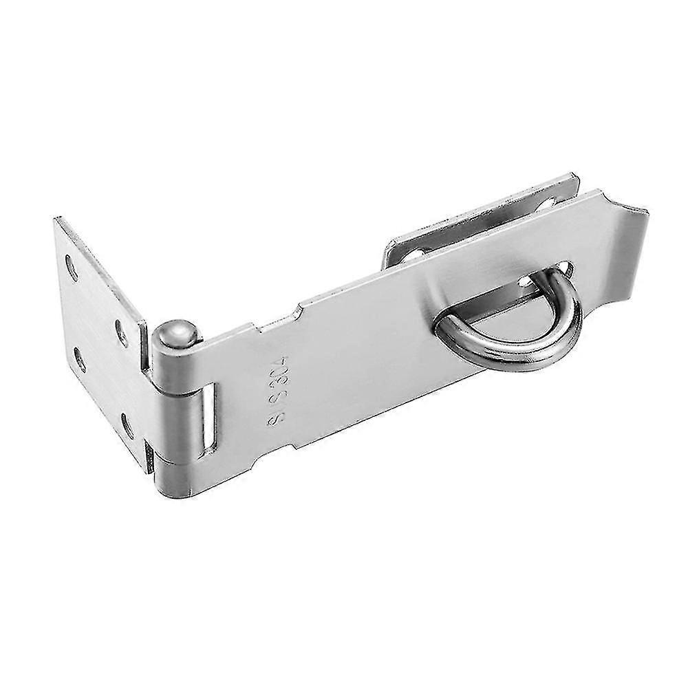 1pcs Stainless Steel Padlock Hasp, Security Door Clasp Hasp Lock
