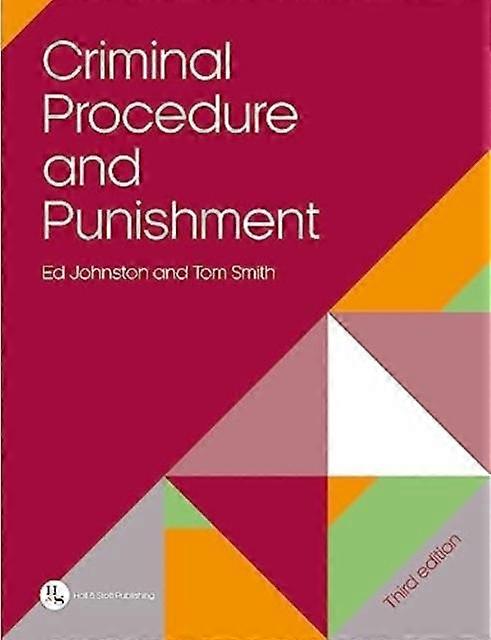 Criminal Procedure And Punishment by Tom Senior Lecturer Smith Paperback