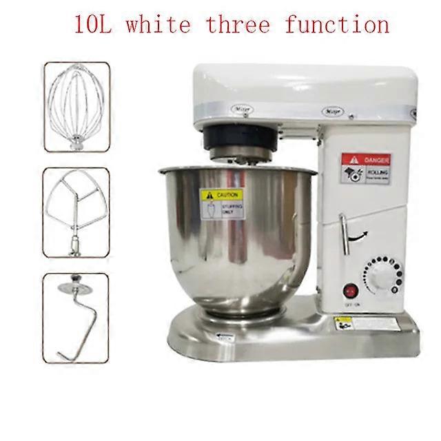5/ 7/ 10L Electric Kitchen Stand Food Dough Processor Stainless Steel Mixer Egg Beater Blender Baking Cream Hine