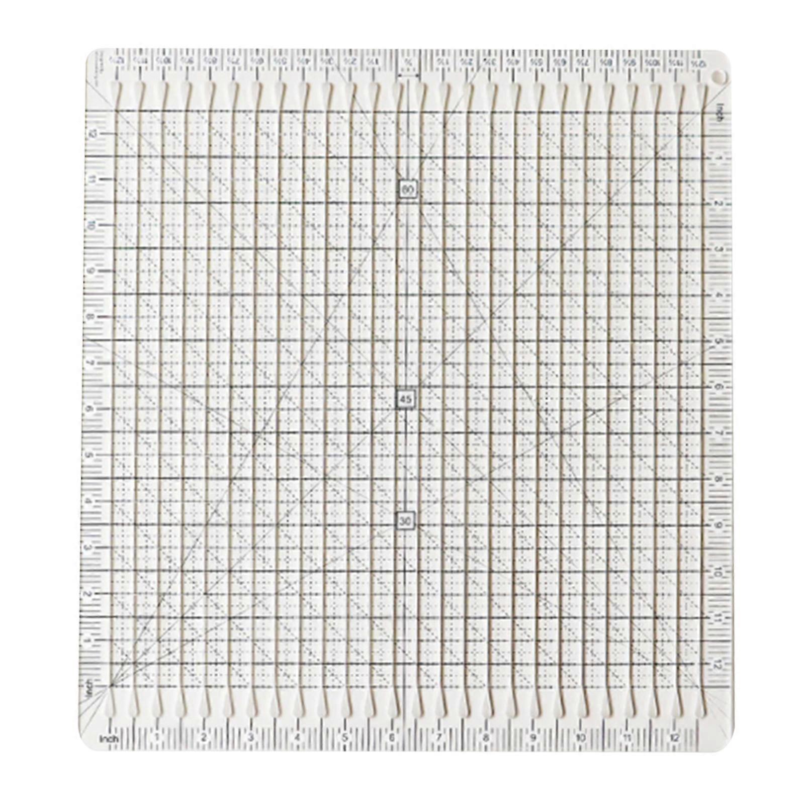 Quilt Cutting Ruler Acrylic DIY Crafts Patchwork Sewing Template 6/12inch