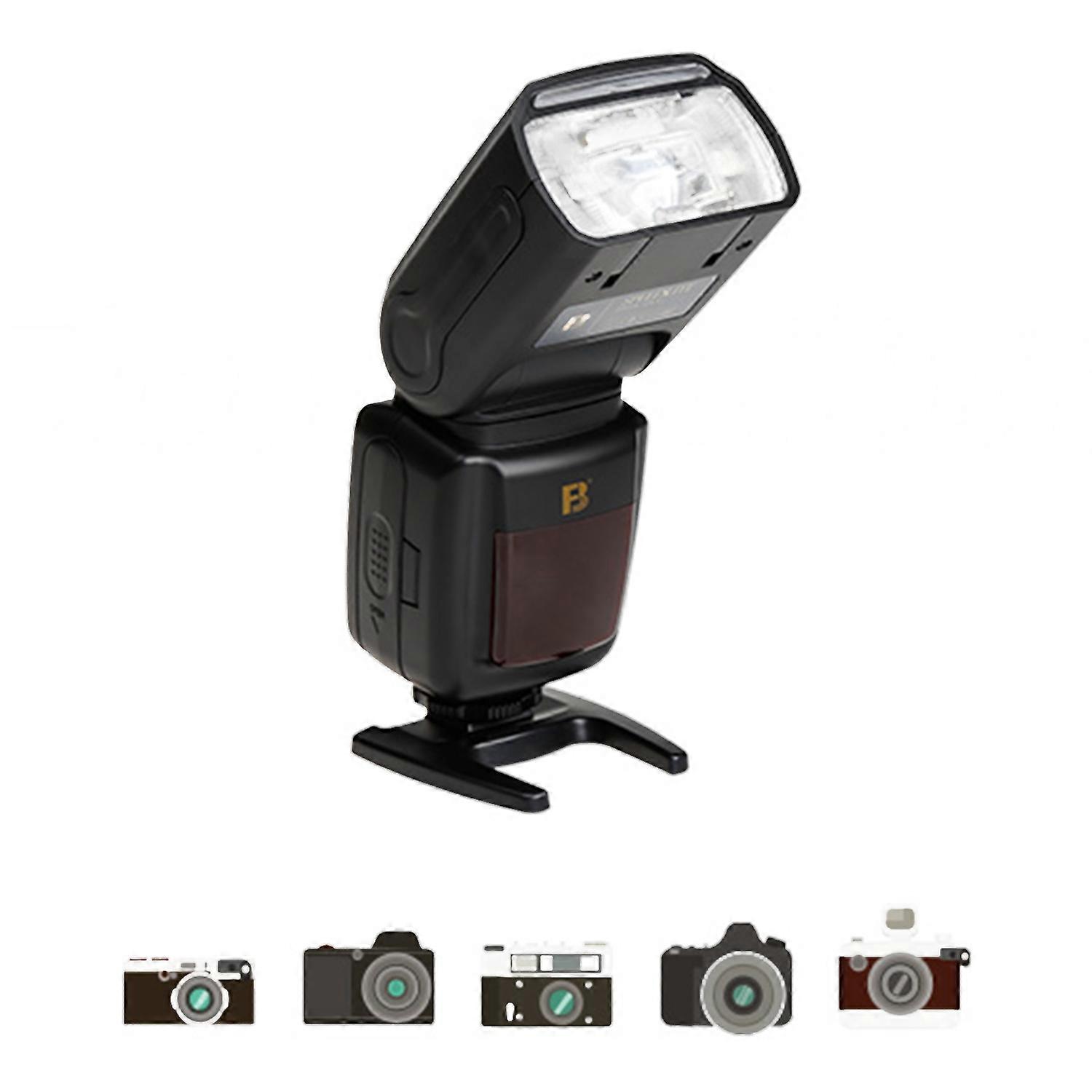 Camera flash 2.4G wireless flash SLR flash light CML-430 Camera Flash LCD Display Flashlight For Canon Nikon Pentax Fujifilm