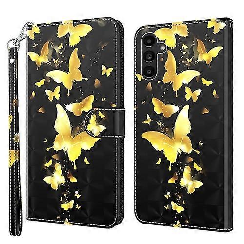 For Samsung Galaxy A15 3D Painting Pattern Flip Leather Phone Case