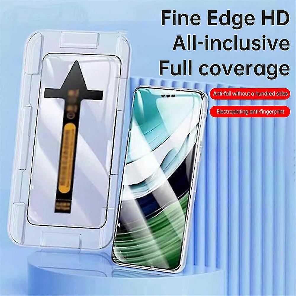 عبوة من قطعتين لهاتف سامسونج S23 ألترا S22 من غشاء واقي شاشة من الزجاج المقوى