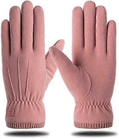 Women's Winter Warm Touchscreen Gloves Thermal Soft Lining Elastic Cuff Texting Glove
