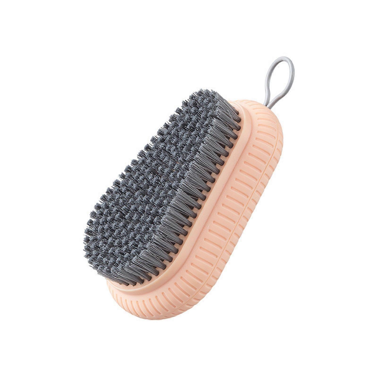 Multi Functional Plastic Laundry Brush Household Short Handle Soft Sweater Brush Flye3419