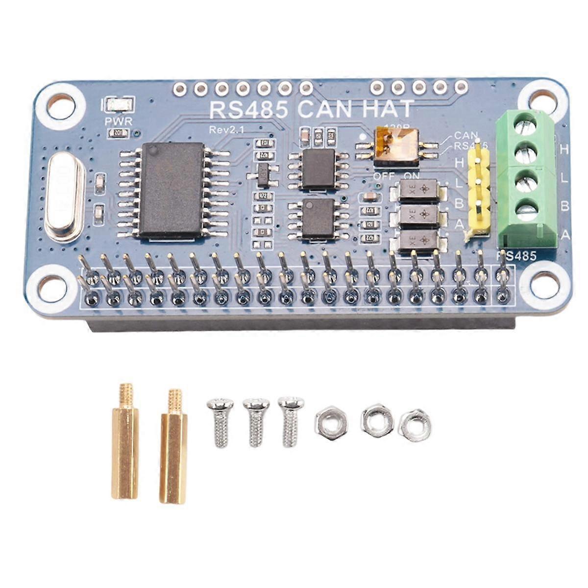 RS485 CAN HAT for Allows Stable Long-Distance Communication Supports Series Boards
