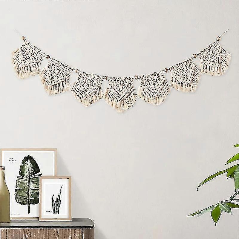 Bohemian Woven Macrame Wall Hanging -