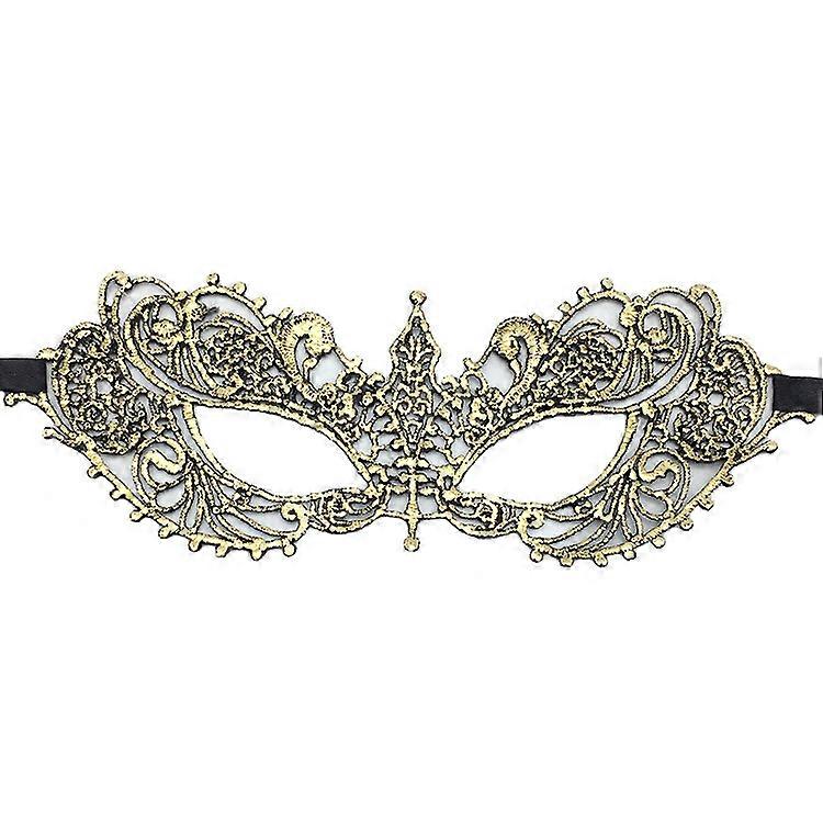 Halloween Golden Lace Mask