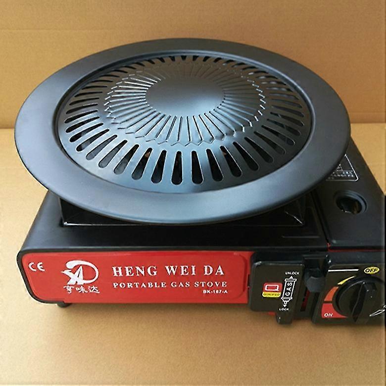Grill Attachment For Portable Gas Cooktops, Diameter 32 Cm, Grill Pan For Gas Cooktops.