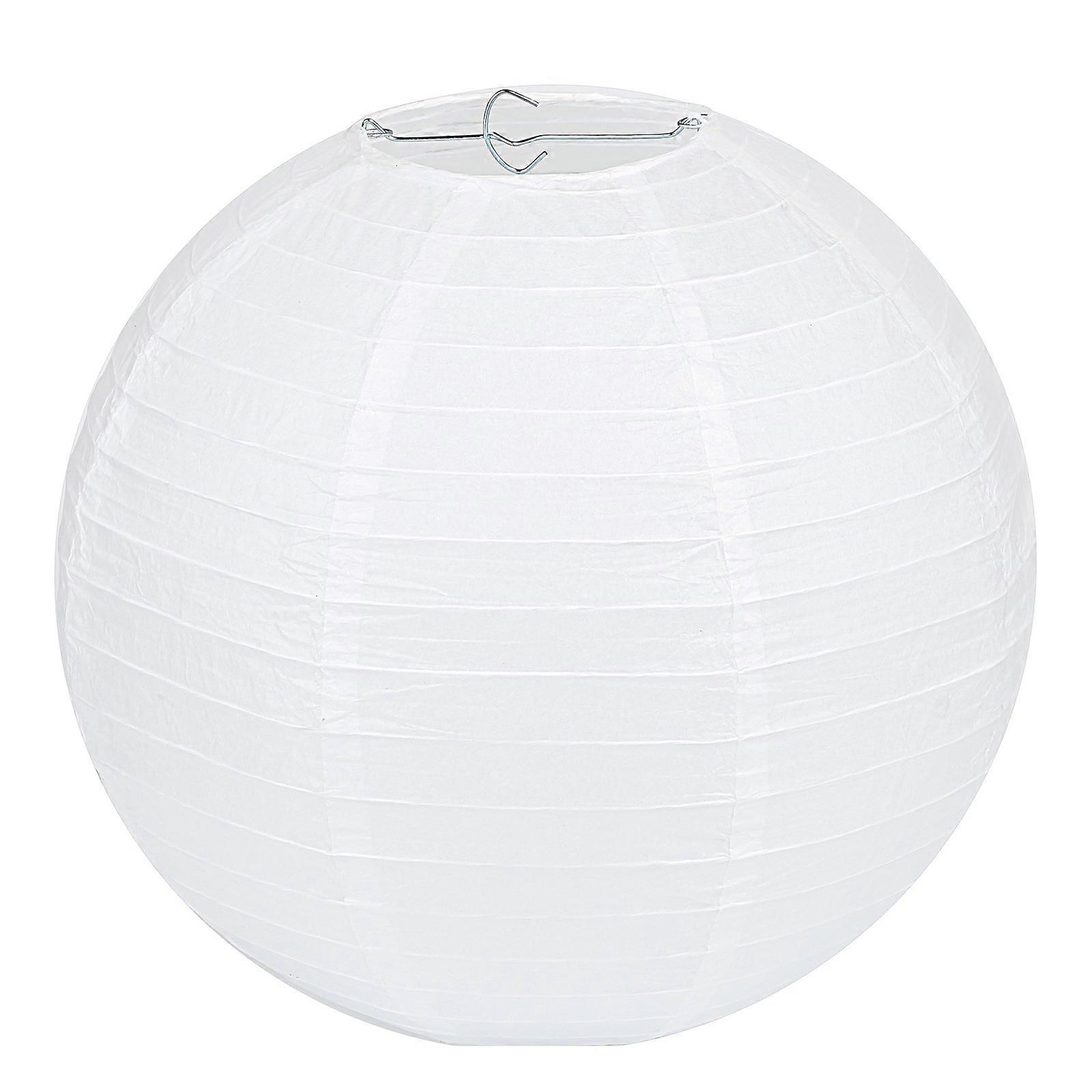 5 PCS Paper Lantern  White Round Paper Lantern Lampshade