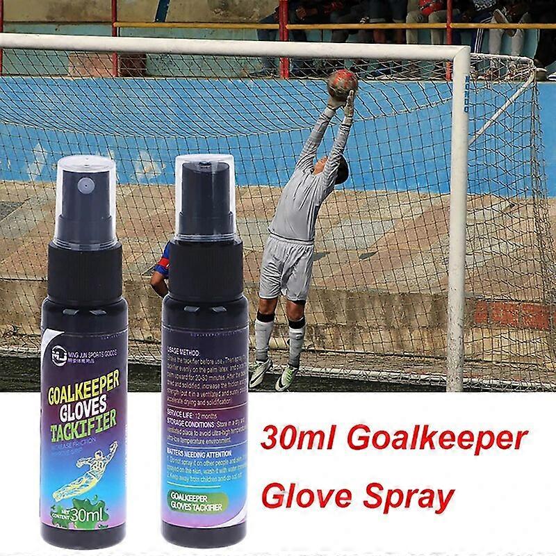 1Pc 30ml Goalkeeper Glove Football Grip Spray For Goalkeeping Gloves Non-slip Enhanced Sticky Baseball Replacement Glove Glue