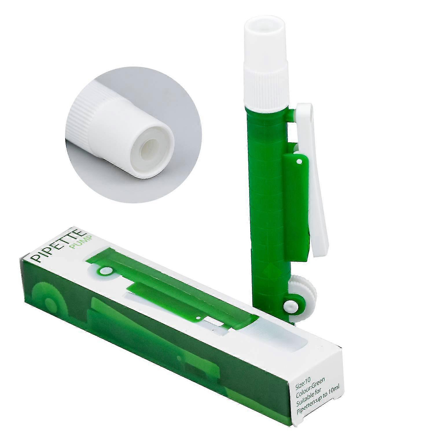 Manual Pipette Device 10 Ml, Pump Pipette For Filling Or Dispensing Of Liquids With Accuracy