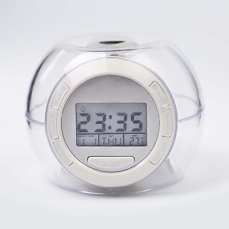 Colorful Alarm Clock Cute Digital  Led