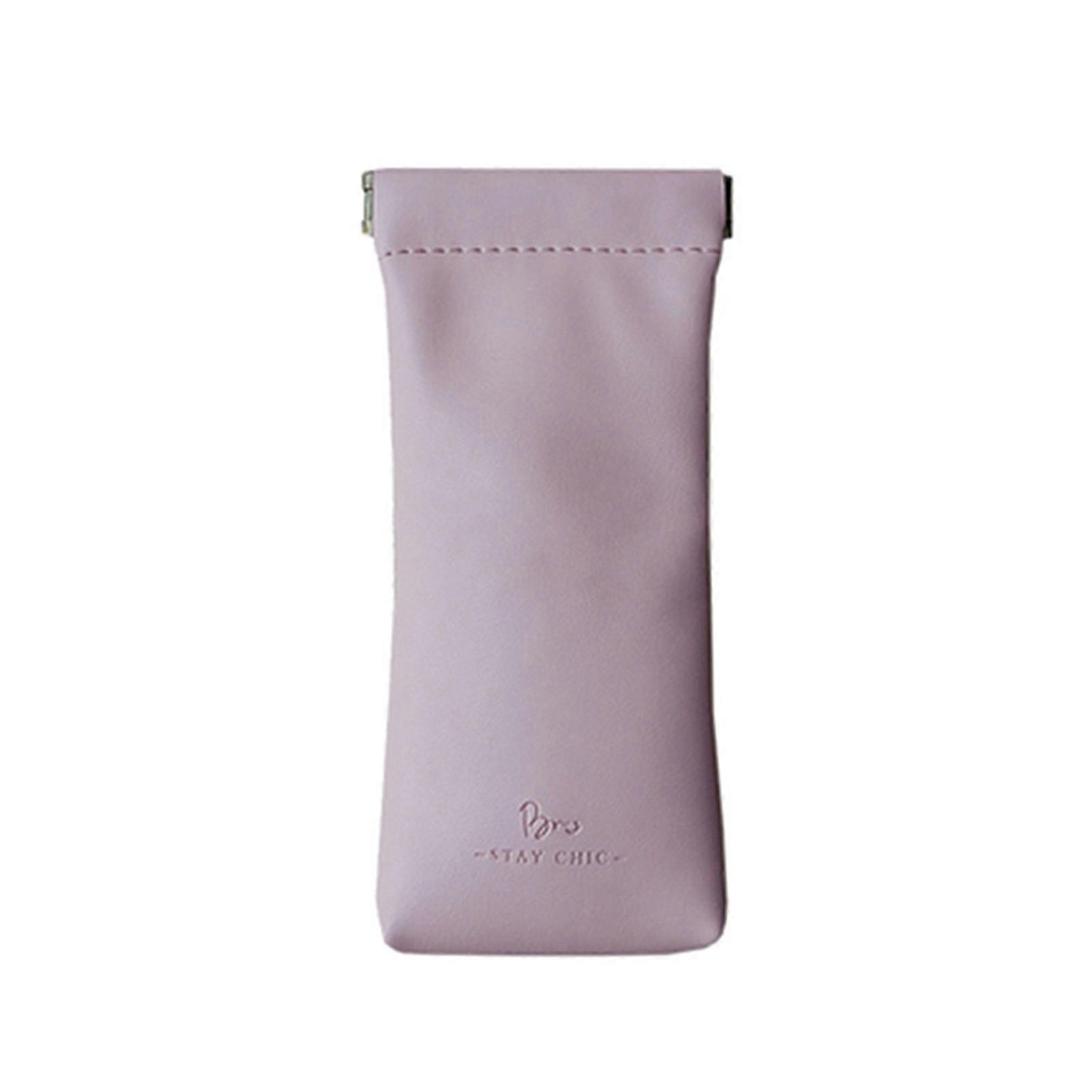 Glasses Case Space-saving Anti-scratch Care Soft Portable Glasses Protective Cover for Trip KAESI