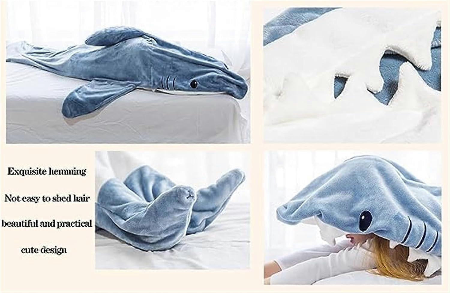 Sacco Nanna Squalo Voiakiu - Onesie Con Cappuccio | Costume E Coperta - Foto 8