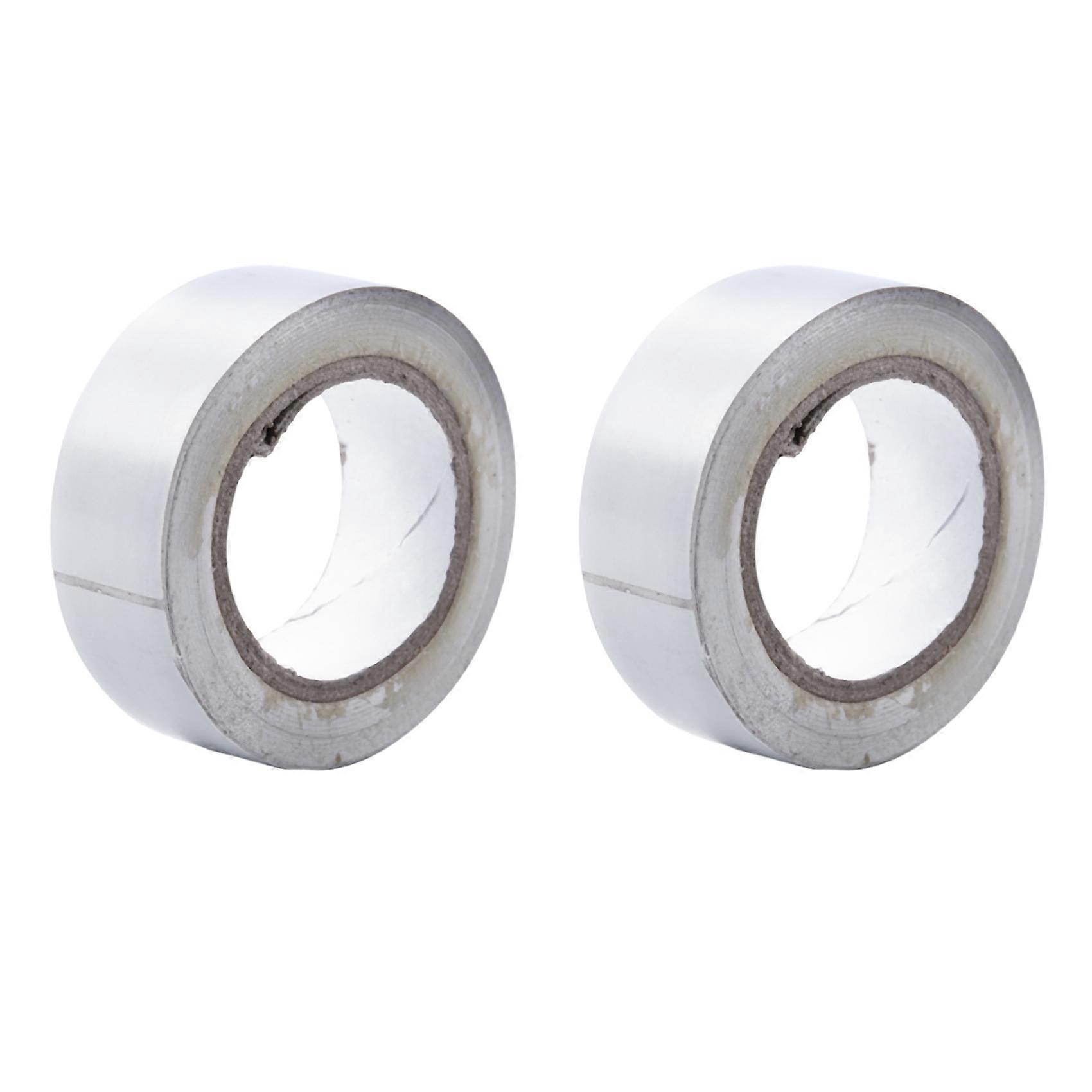 2X 19mm x 10m Duct Waterproof Tape, White