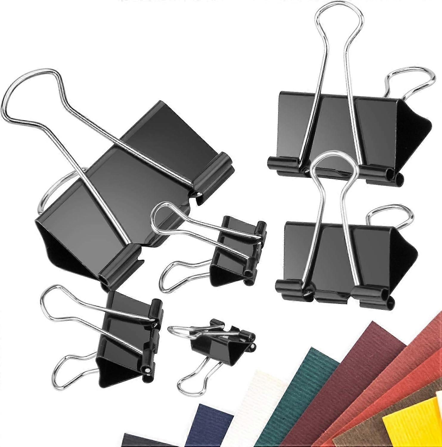 128-part binder clip, paper clip, large multi-function clip, 19mm-51mm