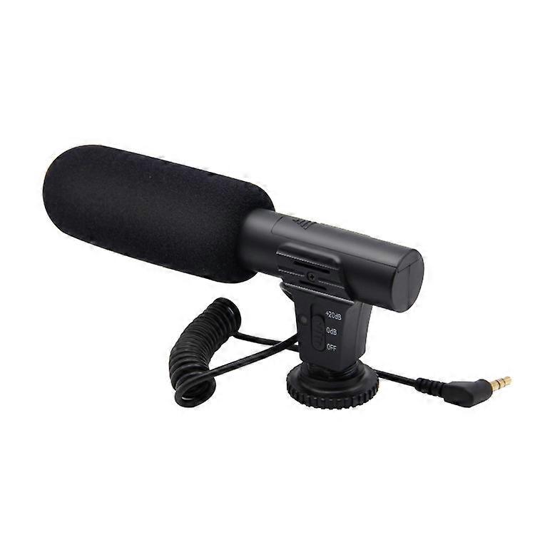 Condenser Video Recording Vlog Microphone 3.5mm Plug Studio Microphone for Camera Computer For Nikon Canon DSLR Camera
