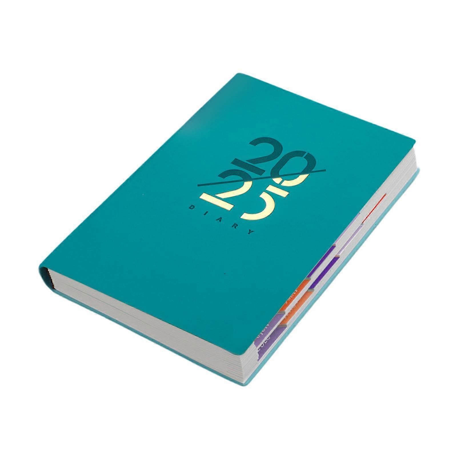 2025 Planner Notebook A5 Størrelse Avtaleplanlegger Tidsplan for Studio School Pink