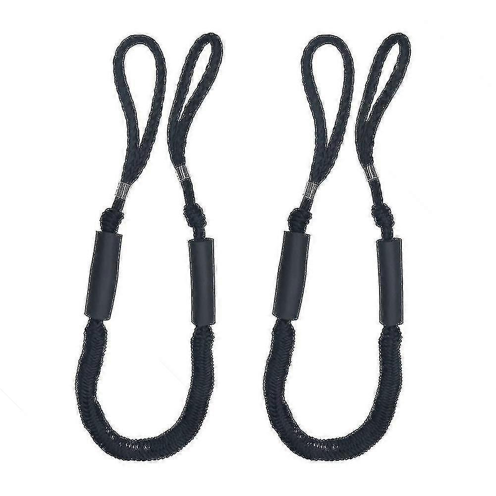 2 قطعة 1000 كجم تحمل الحبال المرنة رصيف زورق البحرية قارب بنجي قفص الاتهام تمديد خط رباط حبل قارب الملحقات باتو