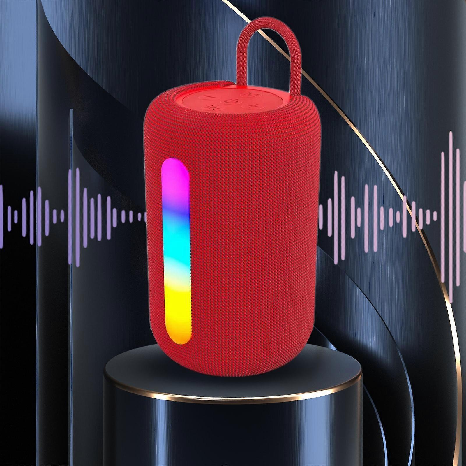 Bluetooth 5.3 Wireless Speaker Outdoor Convenient Portable RGB Cool Light Effect Mini Bluetooth Audio