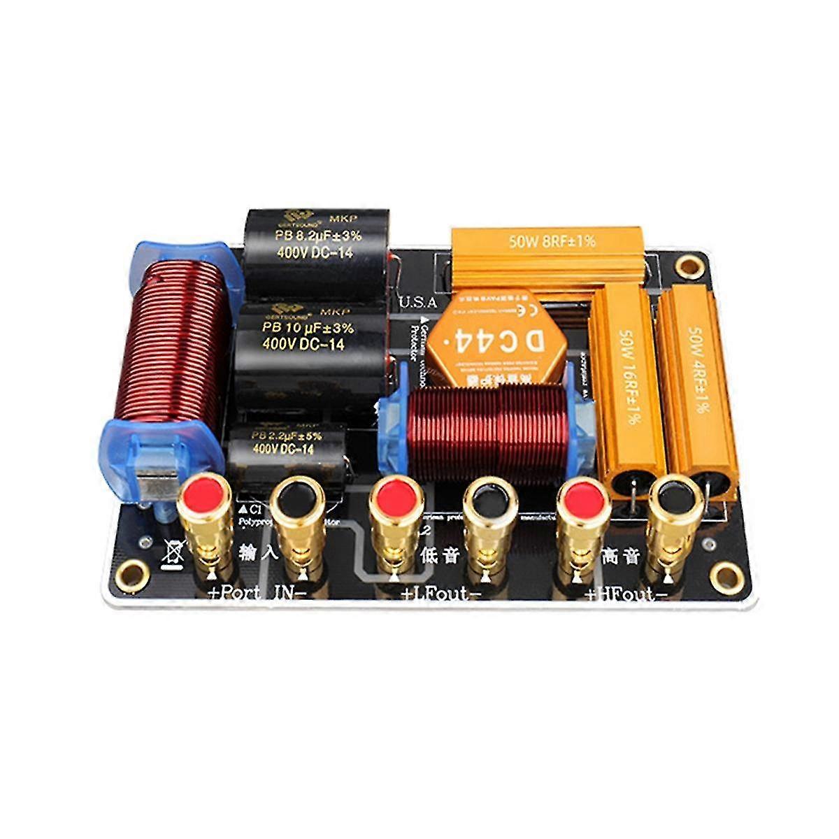 550w Audio Frequentie Divider Two Way Speaker Crossover 15 12inch Stage Performance High Power Frequ