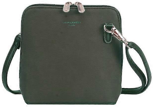David Jones Small Dome Crossbody Bag - Dark Green