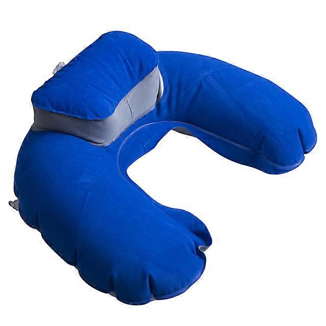 Pieghevole a forma di U Collo Supporto Cuscino Cuscino gonfiabile Memory Foam Travel Pillow Collo Super Soft Pillows Air Plane