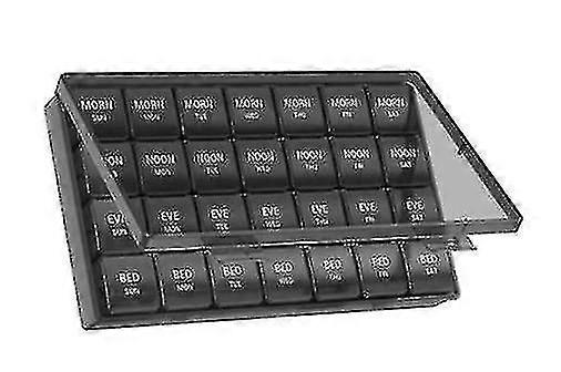 Pill Izer, 4 Weeks Pill Case - Lar 28 Day Pill Box