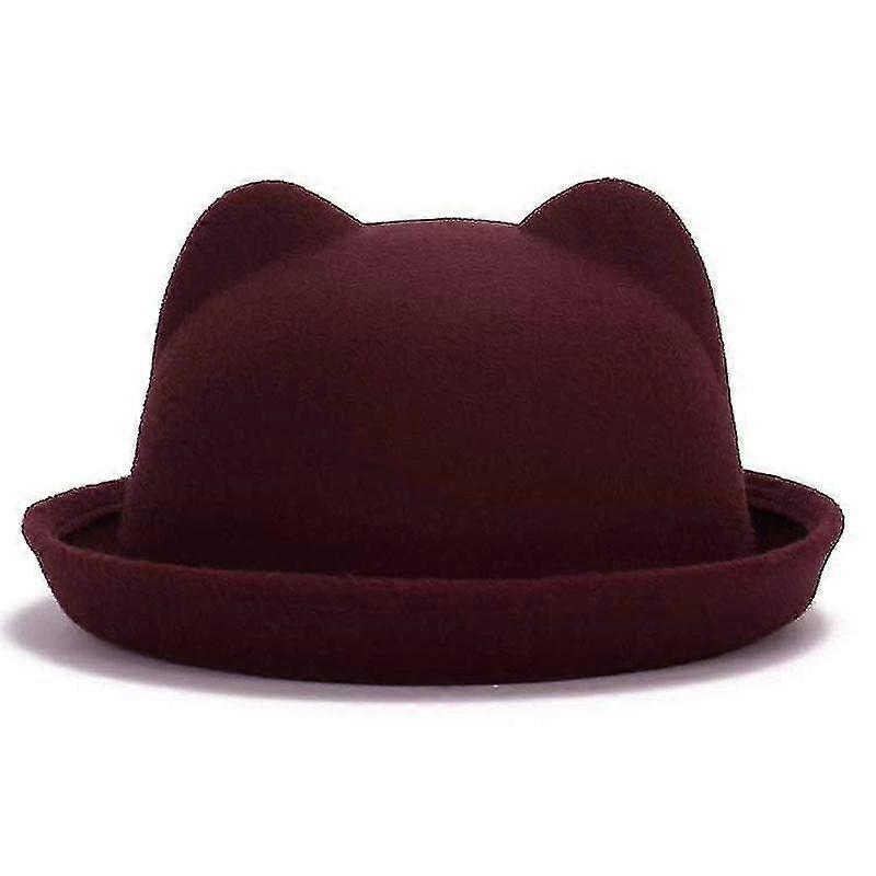 Parent-child Bowler Wool, Fedora Hats