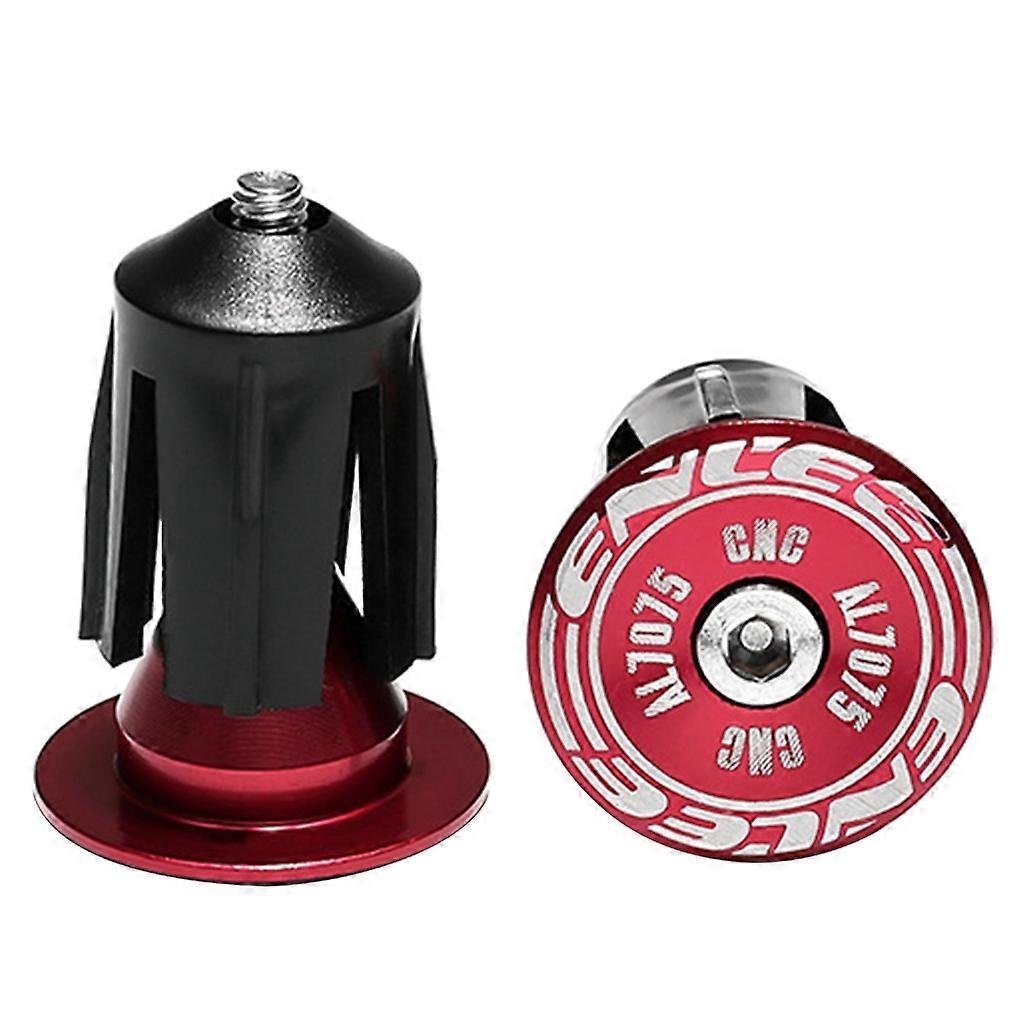 Bicycle Handlebar Grip End Plugs Cover Handle Bar Expansion Lock Cap For MTB