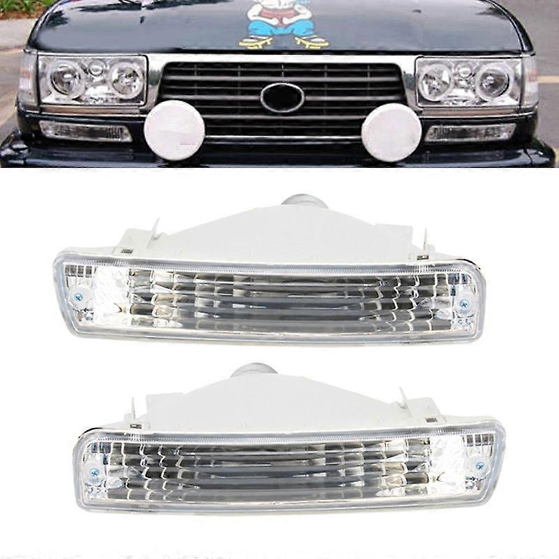 Car Front Bumper Turn Signal Light for Toyota Land Cruiser 80 Series 1991-1998 LC80 FJ80 FZJ80 HDJ80 HZJ80 4500