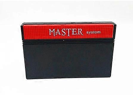 Fai Da Te 600 In 1 Cartuccia Di Gioco Master System Per USA EUR SEGA Master System Game Console Card black