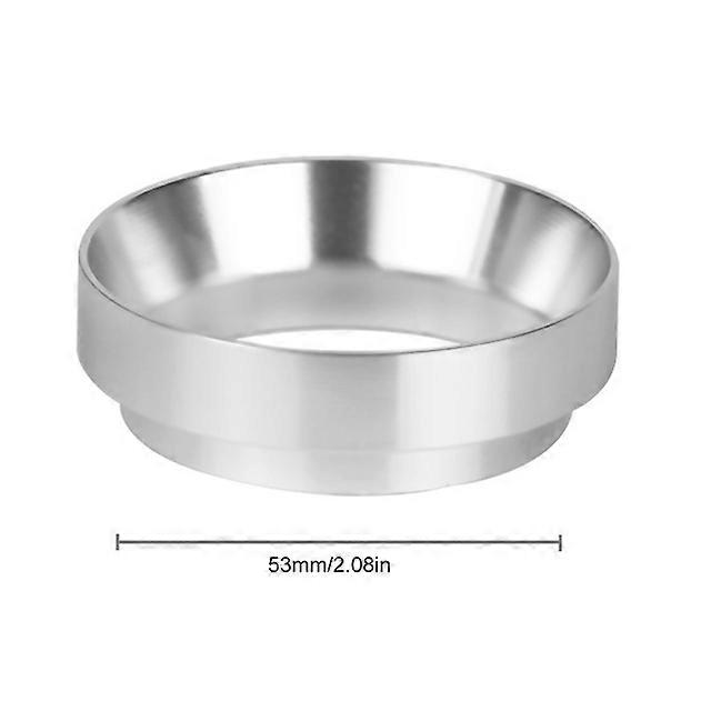 Espresso Dosing Funnel Magnetic Espresso Coffee Dosing Ring Compatible with Espresso Portafilter Coffee Powder Tool 51/53/58mm