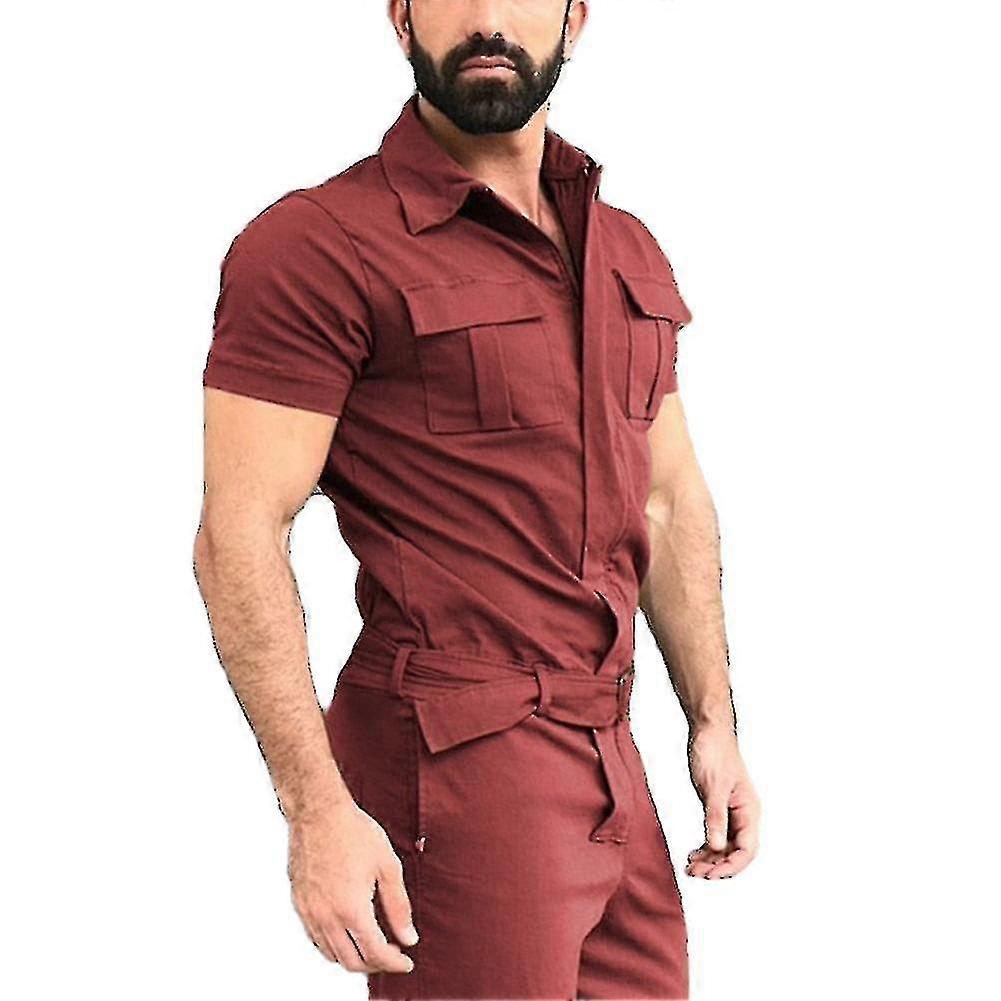 Tuta cargo street a maniche corte da uomo